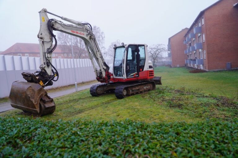 Kloakrenovering i parcelhuskvarter